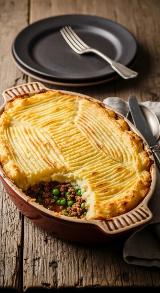 Cottage-Style Beef and Peas
