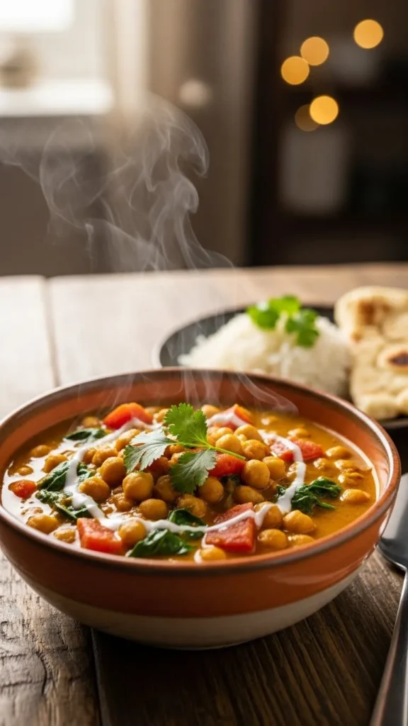 Creamy Chickpea Curry