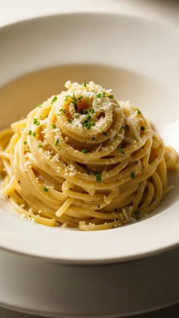 Creamy Garlic Parmesan Pasta