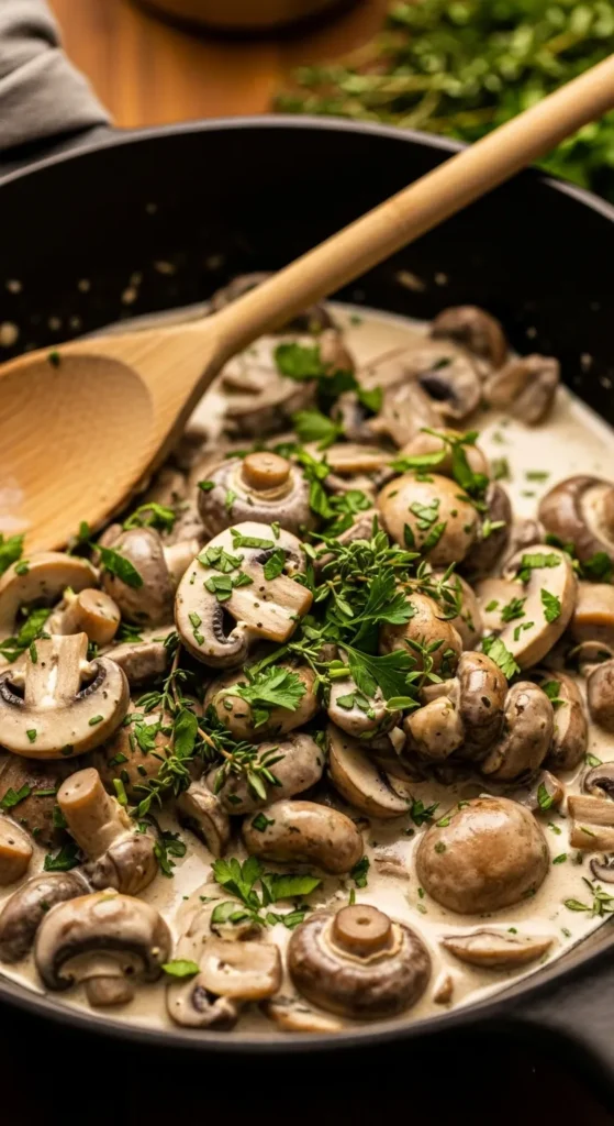Creamy Mushroom Skillet