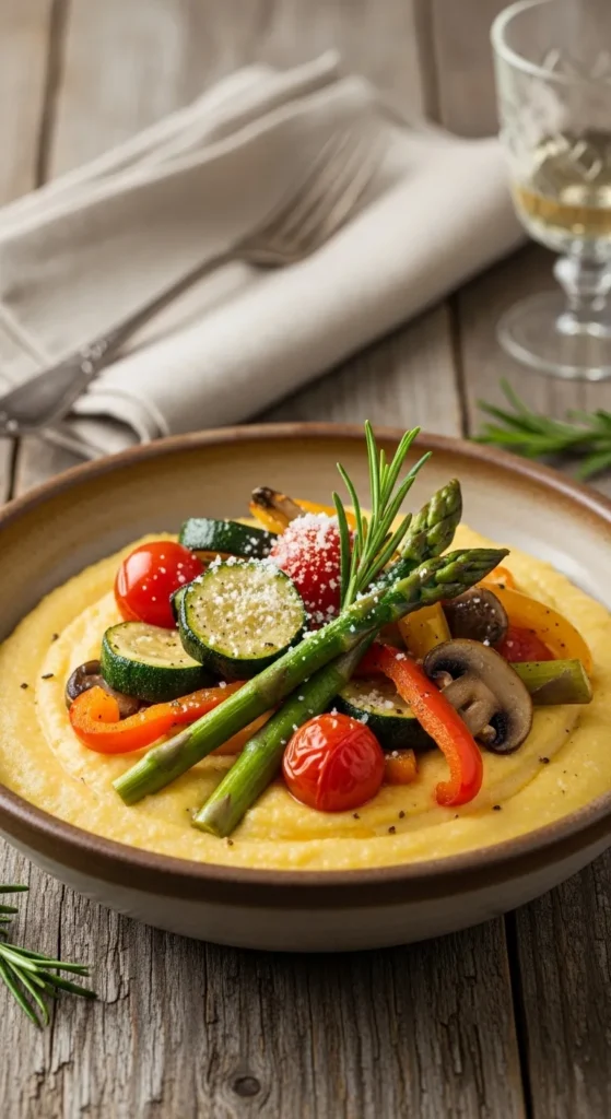 Creamy Polenta Bowls