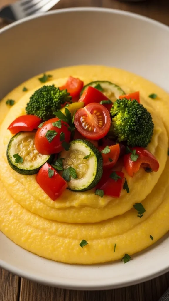 Creamy Polenta Bowls