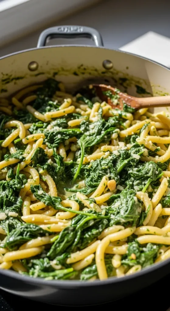 Creamy Spinach Pasta
