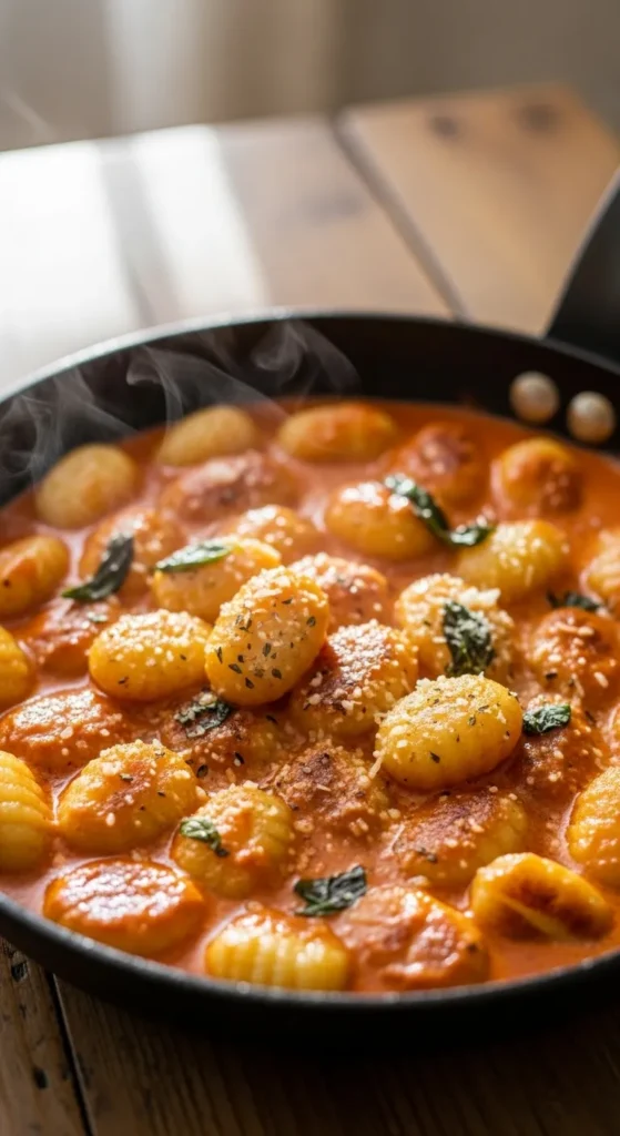 Creamy Tomato Gnocchi