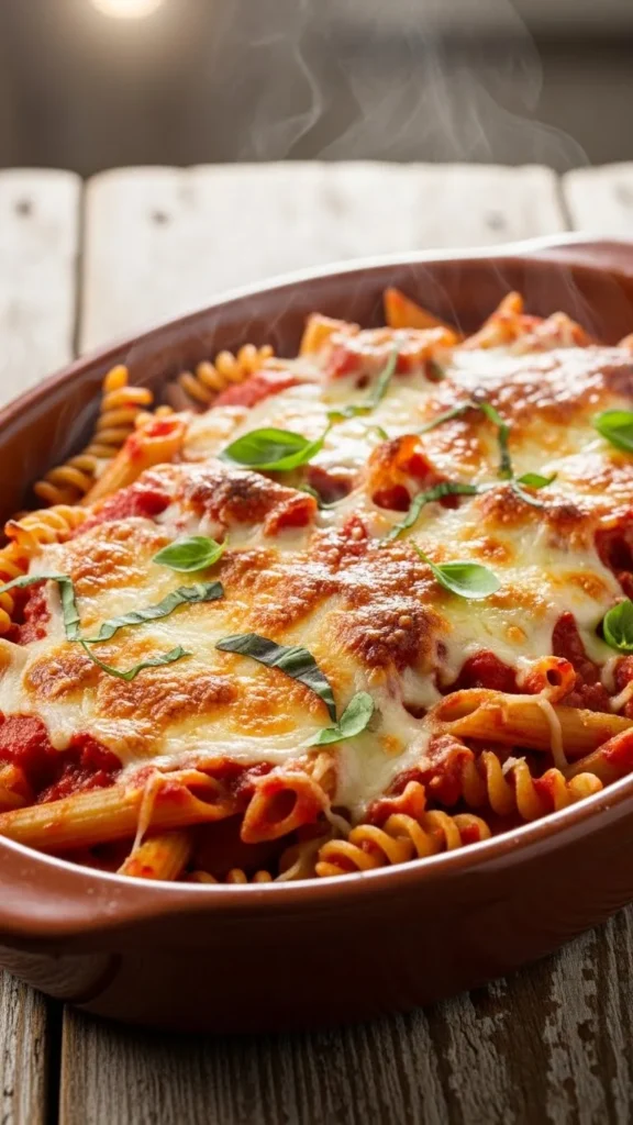 Creamy Tomato Pasta Bake