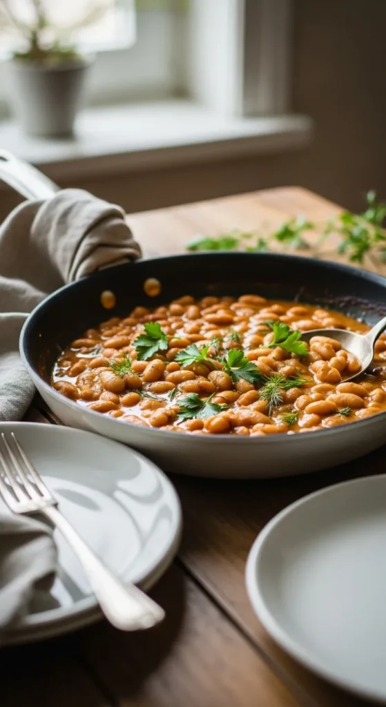 Creamy White Bean Skillet