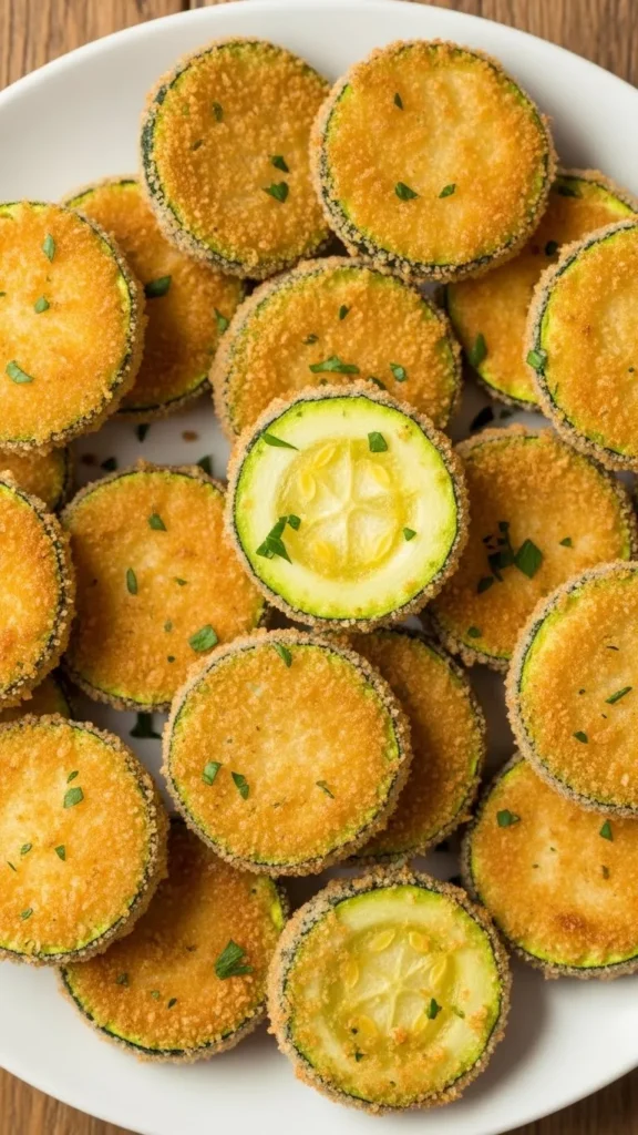 Crispy Zucchini Coins