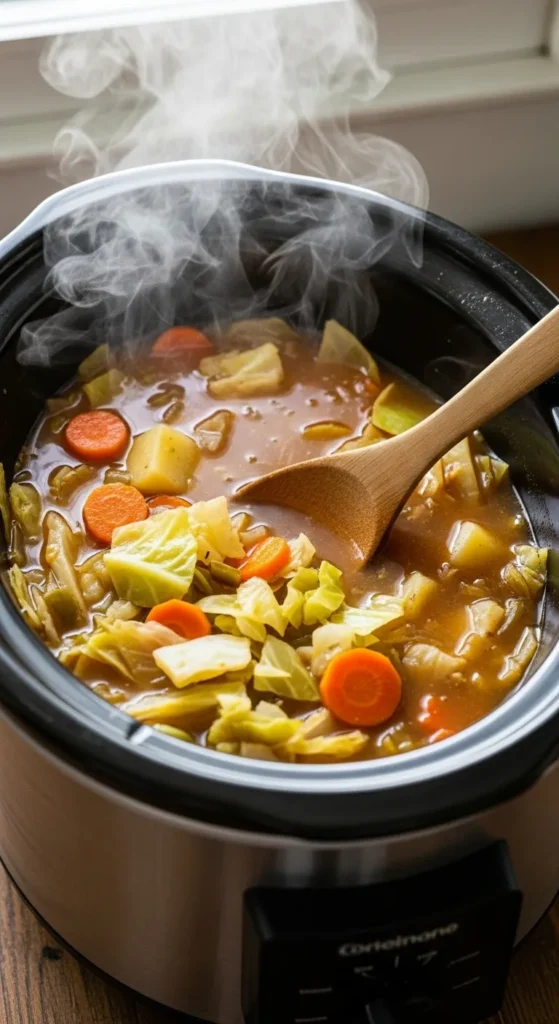 Crockpot Cabbage Soup