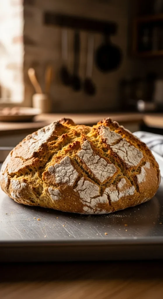Crusty Tray-Baked Soda Bread