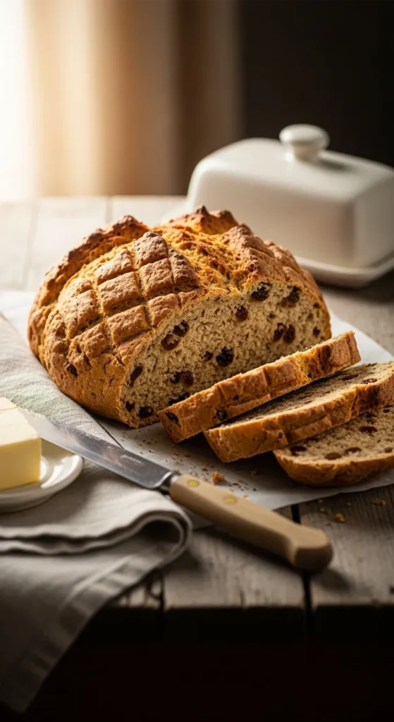 Easy Raisin Soda Bread