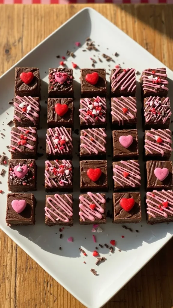 Easy Valentine Fudge