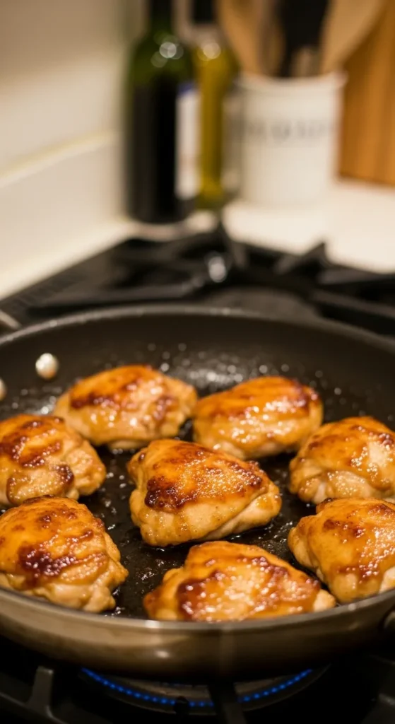 Garlic Honey Skillet Chicken
