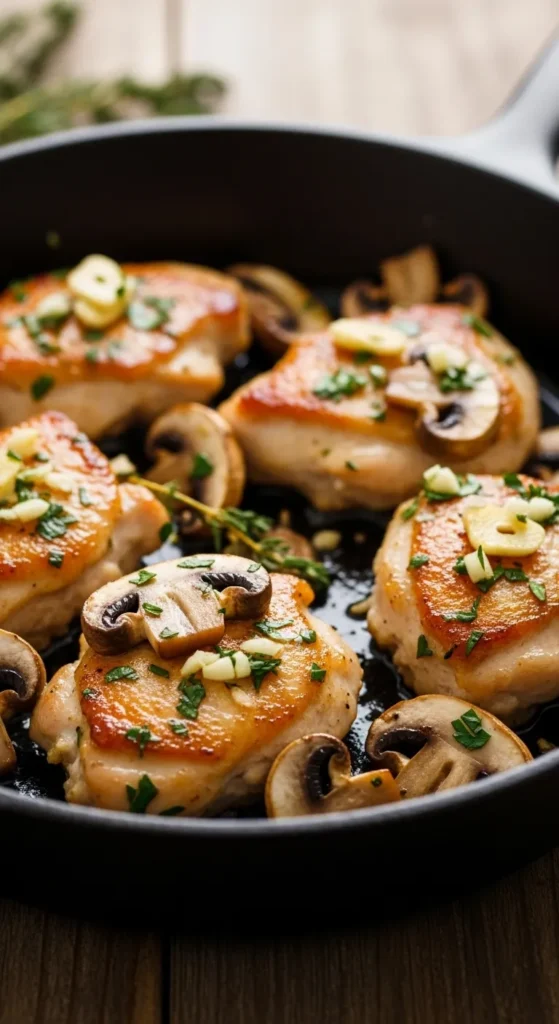 Garlic Mushroom Chicken