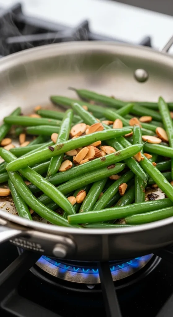 Green Bean Almond Sauté
