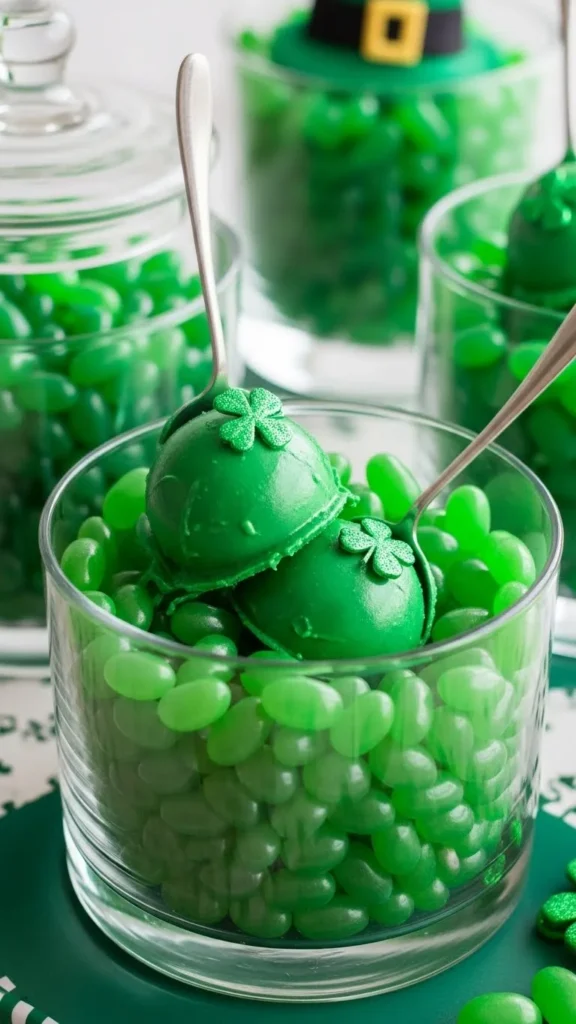 Green Jelly Bean Scoops