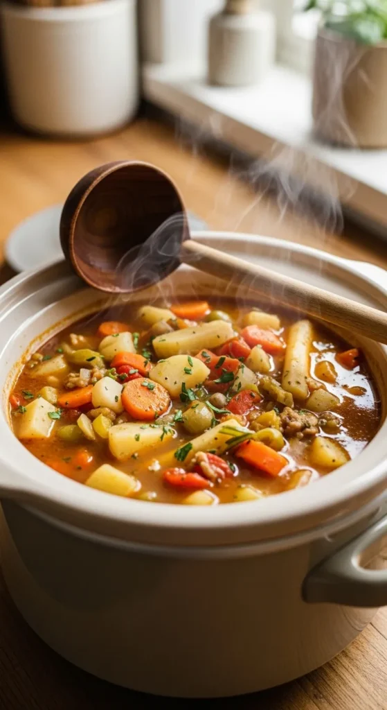 Hearty Vegetable Stew with Root Vegetables