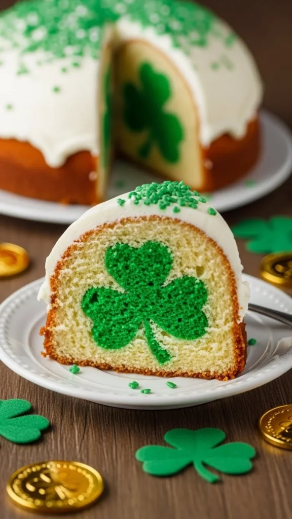 Hidden Clover Cake