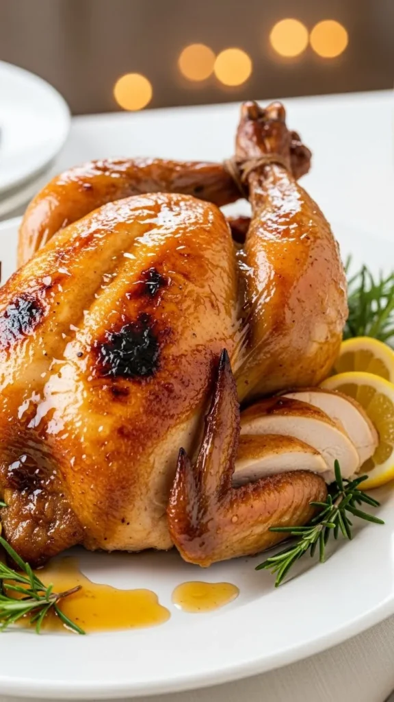 Honey-Glazed Roasted Chicken