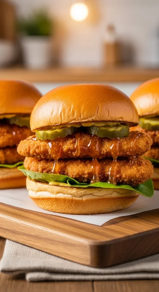 Honey Mustard Chicken Sliders