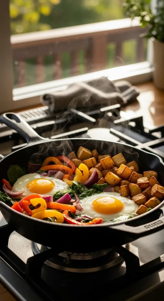 How to Make Skillet Breakfast