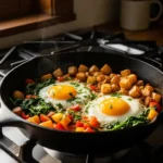 How to Make Skillet Breakfasts in One Pan