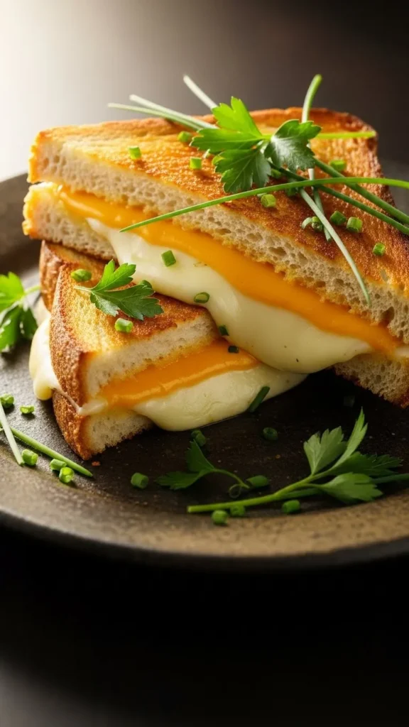 Irish Cheddar & Herb Grilled Cheese