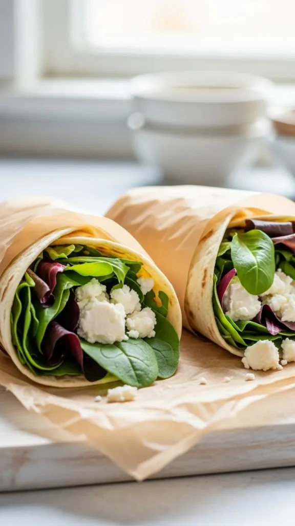 Irish Cheddar Veggie Wraps