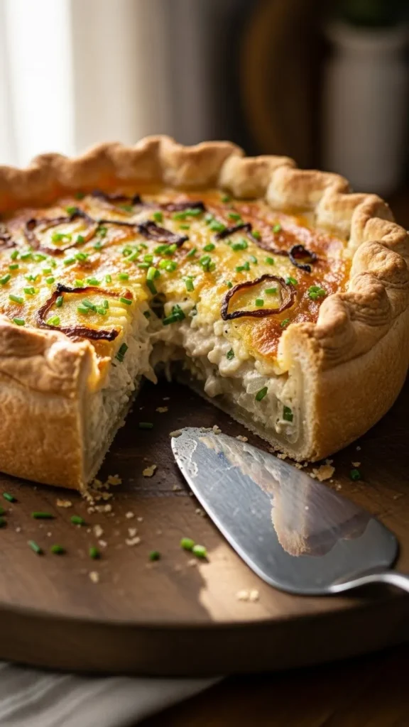 Irish Cheese and Onion Pie