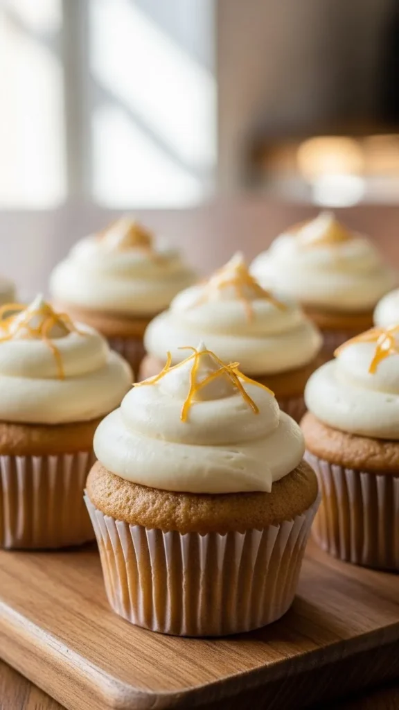 Irish Cream-Inspired Cupcakes (Alcohol-Free)
