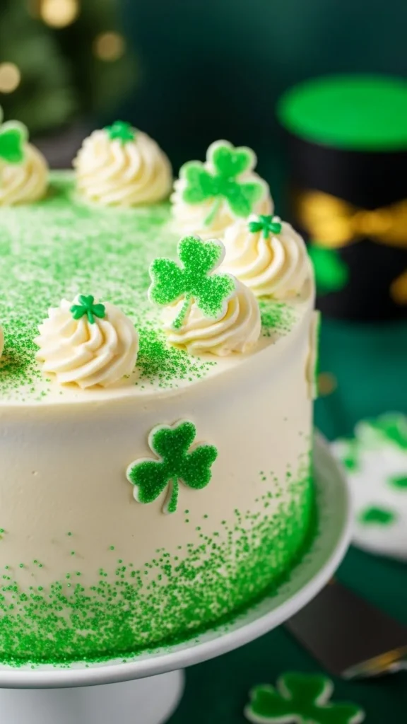 Irish Cream–Style Vanilla Cake (Non-Alcohol)