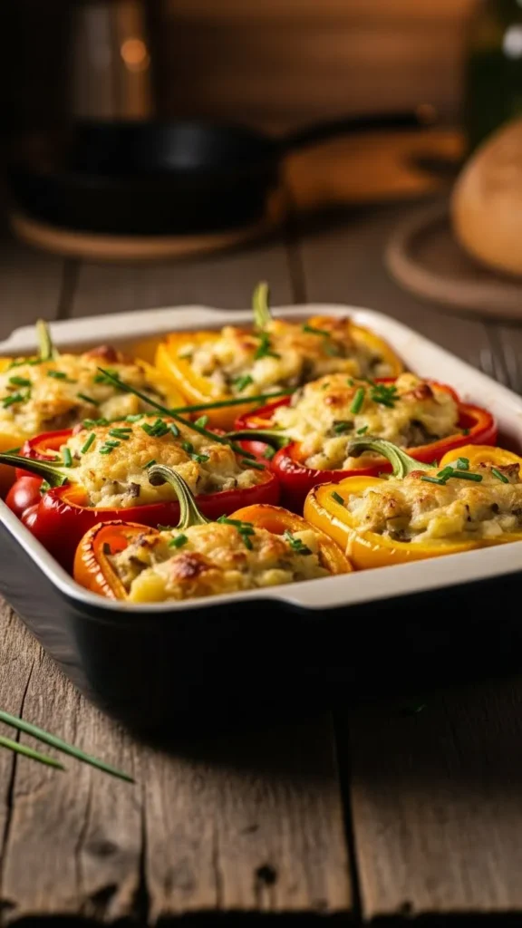 Irish Potato Stuffed Peppers