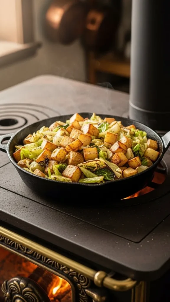 Irish Potato and Cabbage Fry