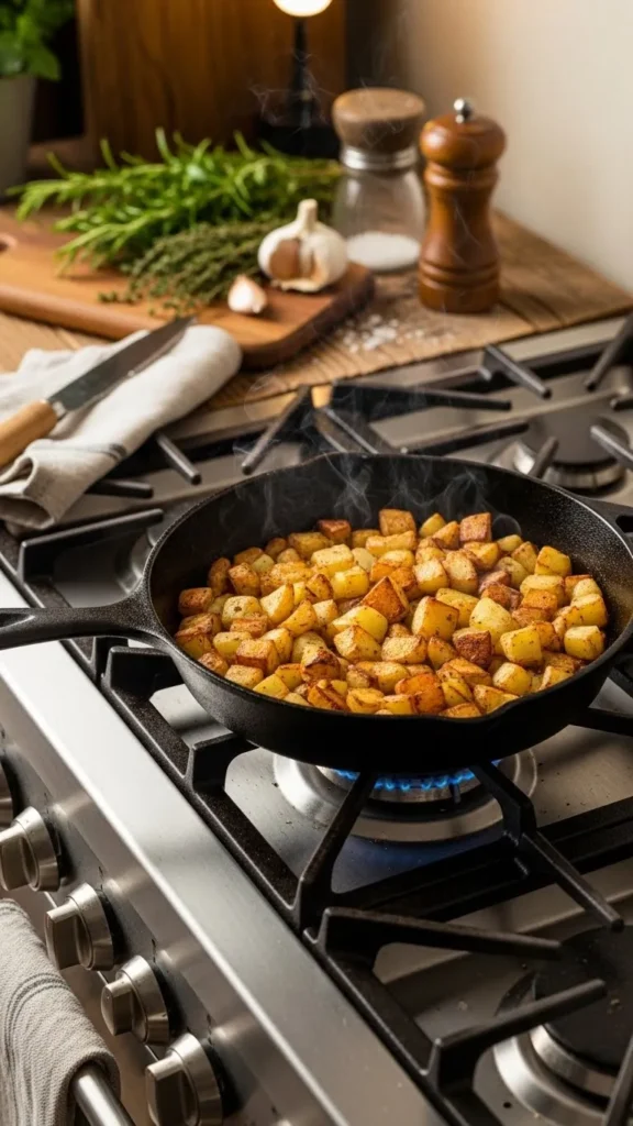 Irish Skillet Potatoes
