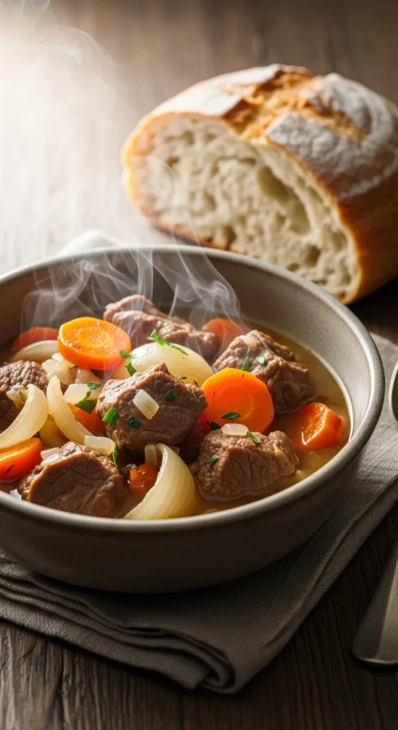 Lamb Stew with Garden Herbs