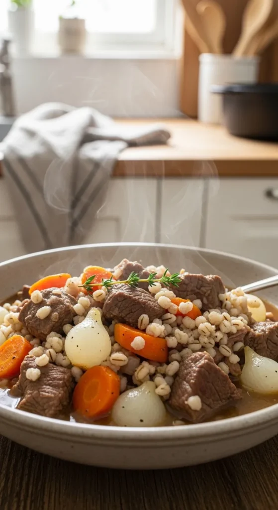 Lamb and Barley Irish Stew
