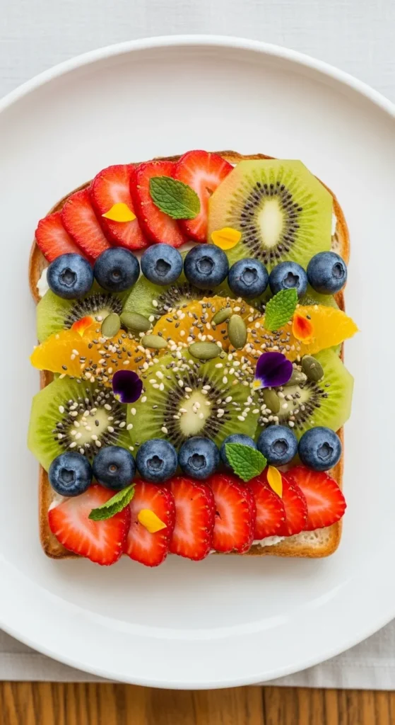 Layer Toppings With Color and Texture in Mind