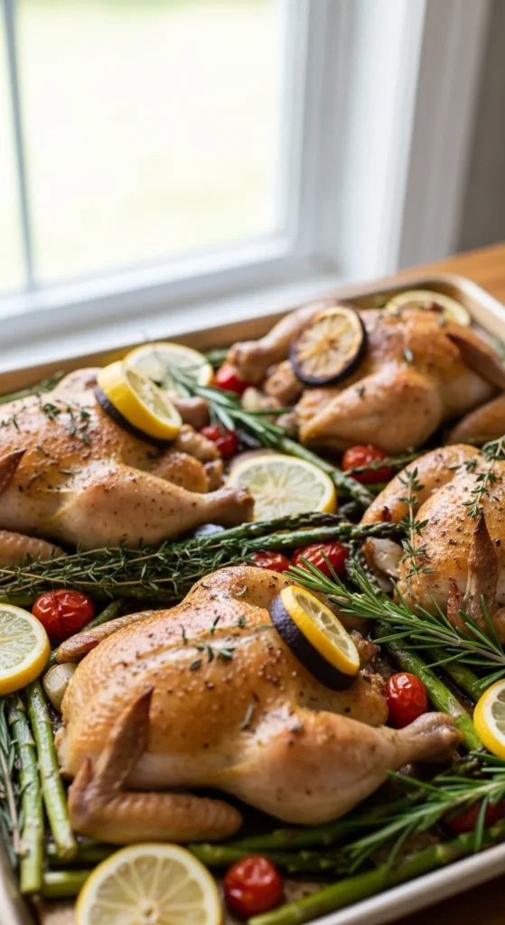 Lemon Herb Sheet-Pan Chicken