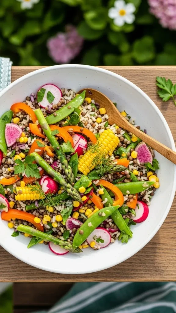 Lentil Rice Garden Mix