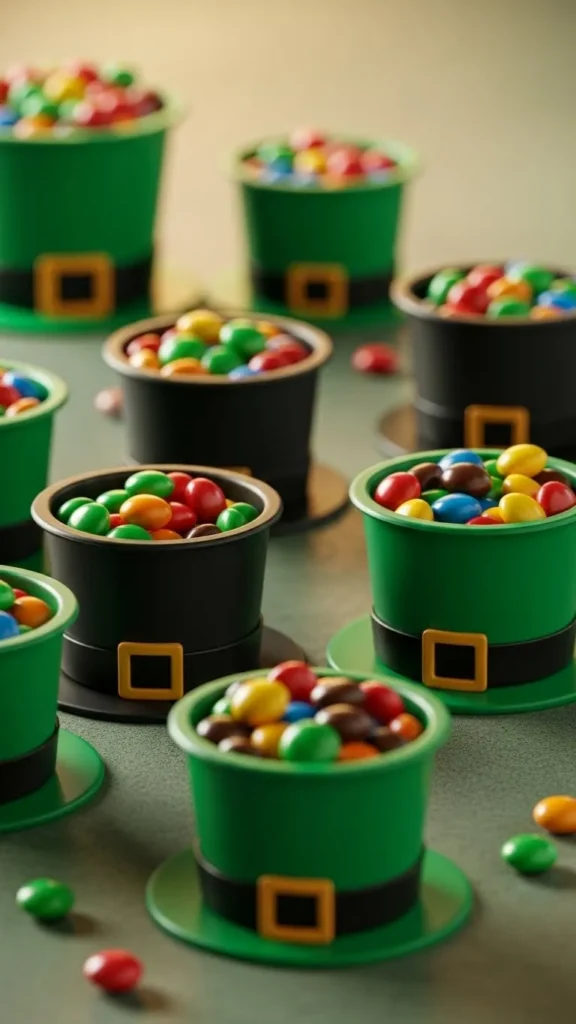Leprechaun Hat Candy Cups