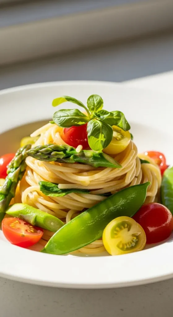 Light Pasta with Vegetables