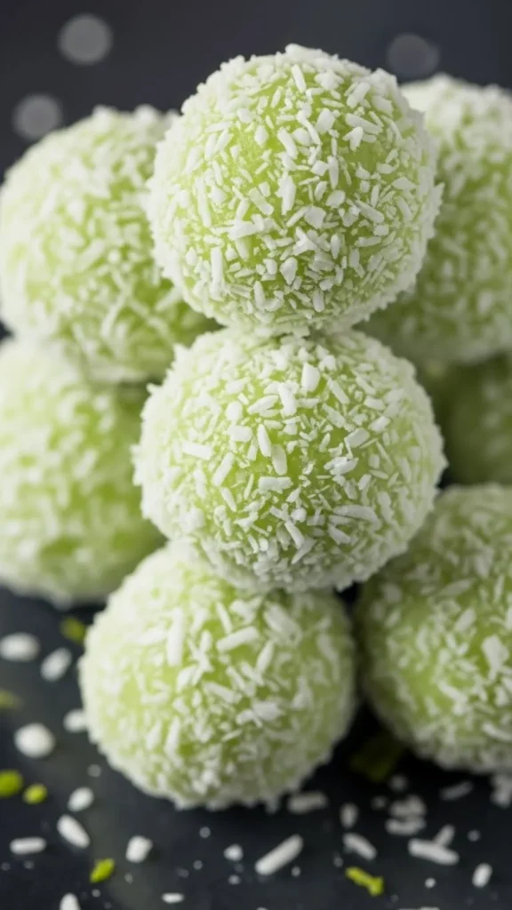 Lime Coconut Truffles
