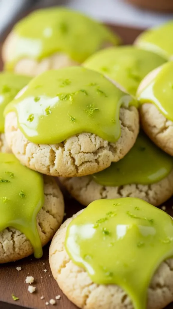 Lime Glazed Cookies