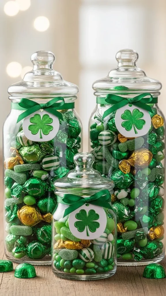 Lucky Candy Gift Jars