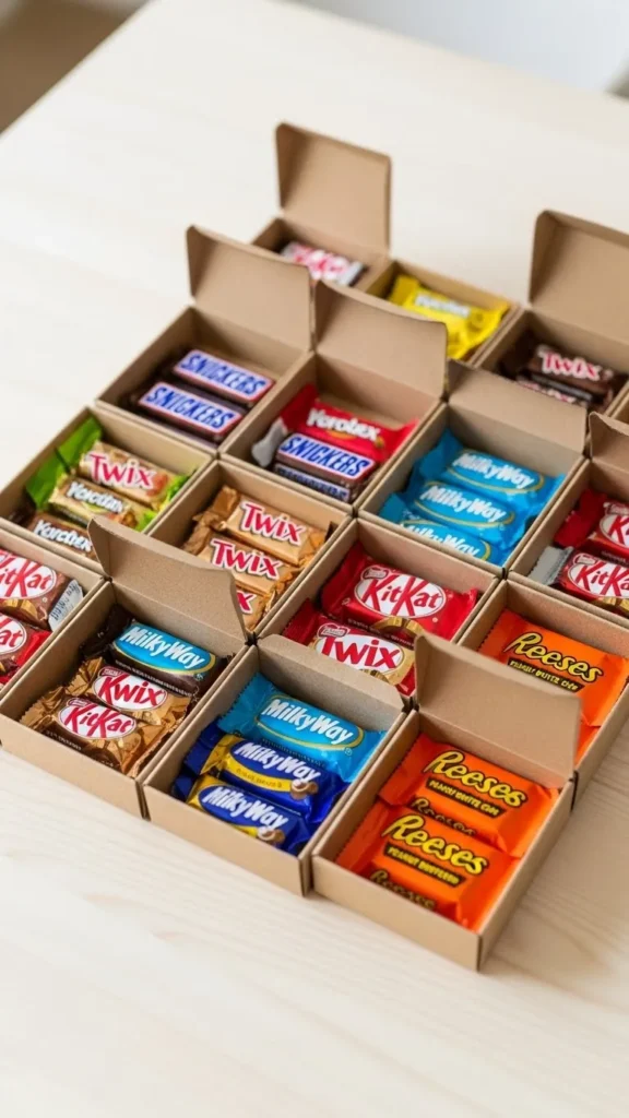 Mini Candy Bar Boxes