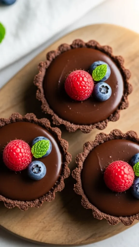 Mini Chocolate Tartlets