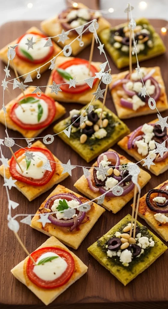 Mini Flatbread Squares