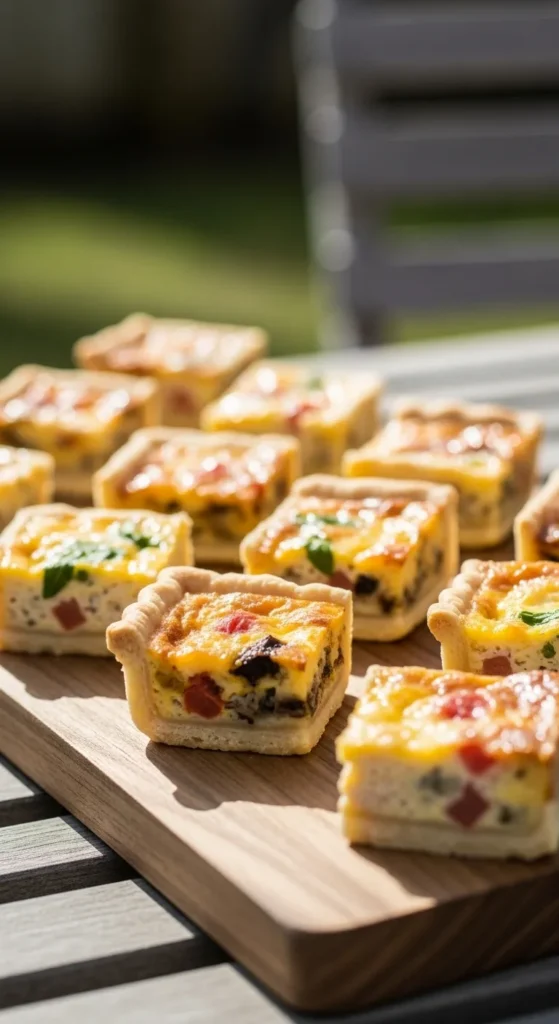 Mini Quiche Squares