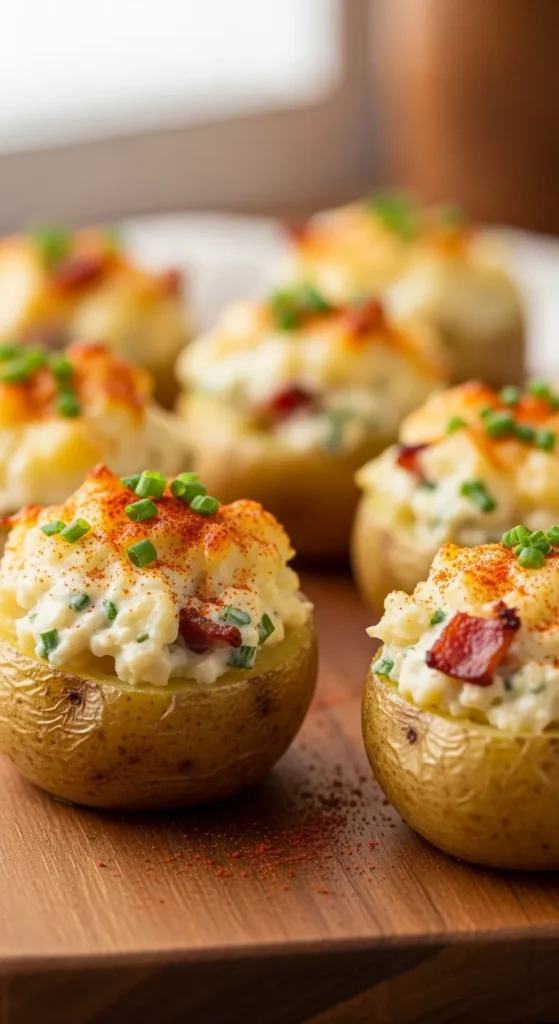 Mini Stuffed Potatoes