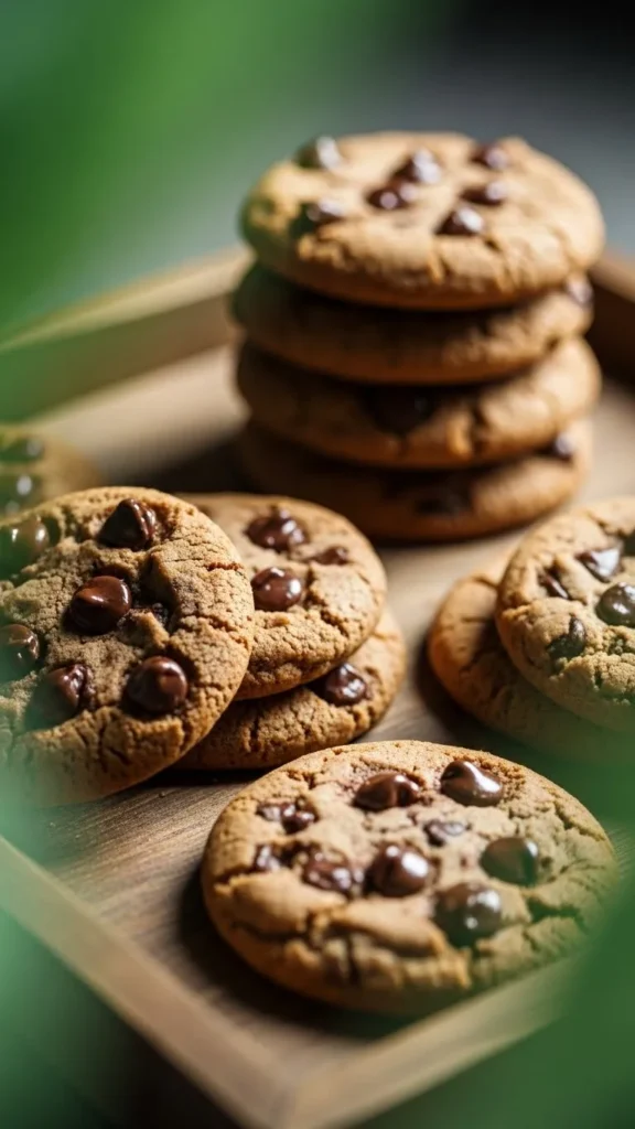 Mint Chocolate Chip Cookies