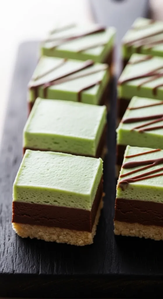 Mint Chocolate Layer Bars